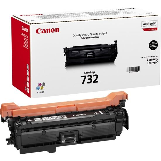 Canon 732K tonerpatron 1 stk Original Sort