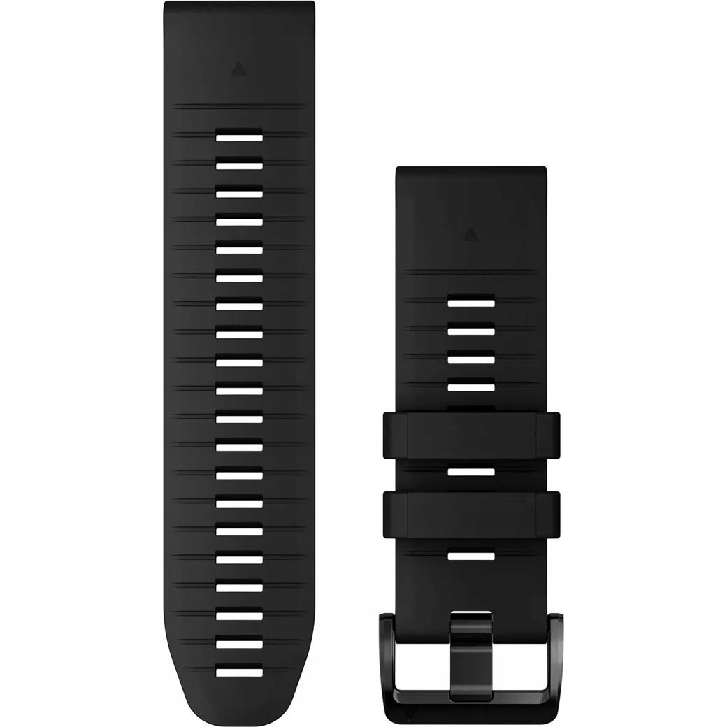 Garmin 26mm quick fit fekete szilikon óraszíj (010-13281-00)