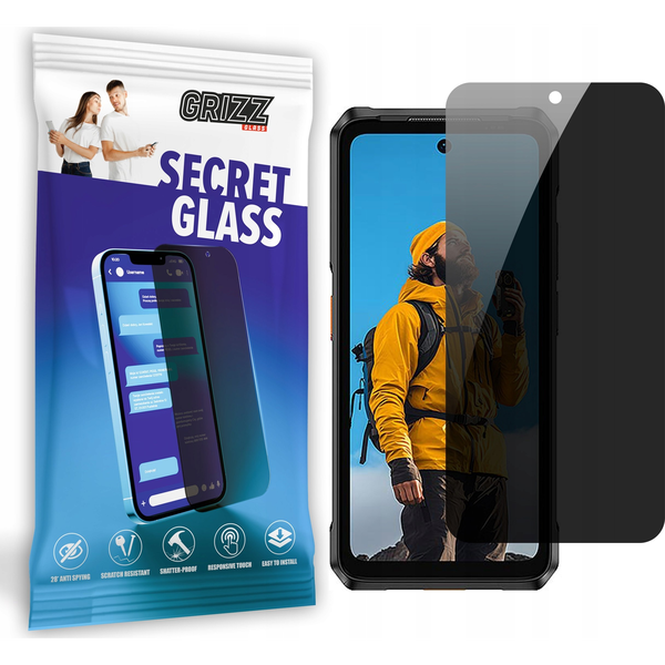 GrizzGlass Szkło prywatyzujące SecretGlass do Ulefone Armor 26 Ultra