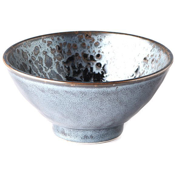 Made in Japan közepes tál fekete gyöngy 16 cm 450 ml (MIJC2445)