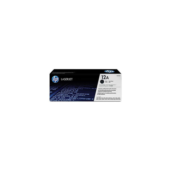 HP 12A (Q2612A) черен оригинален тонер за LaserJet за 2000 страници