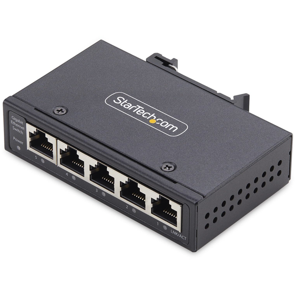 StarTech.com I51G-ETHERNET-SWITCH netwerk-switch Gigabit Ethernet (10/100/1000) Zwart