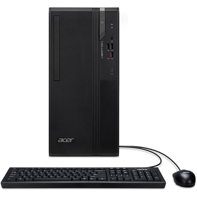 Acer Veriton VS2735G Intel Core Ultra 7 265 16 GB DDR5-SDRAM 512 GB SSD Windows 11 Pro Midi Tower PC Čierna