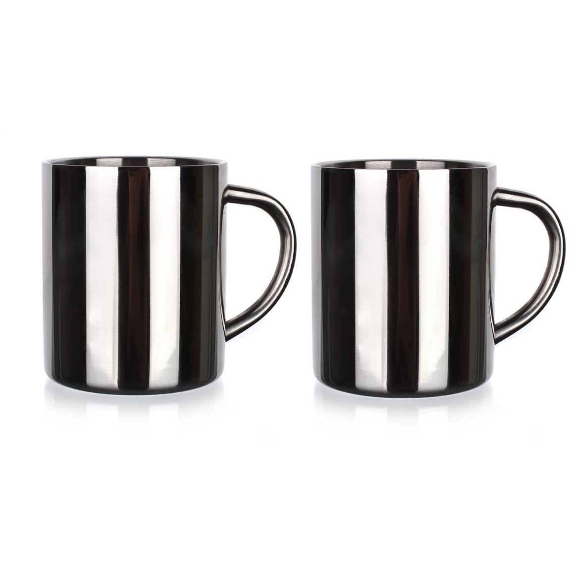 BANQUET Bögre, rozsdamentes acél, duplafalú, 300 ml, 2 db (A26084)