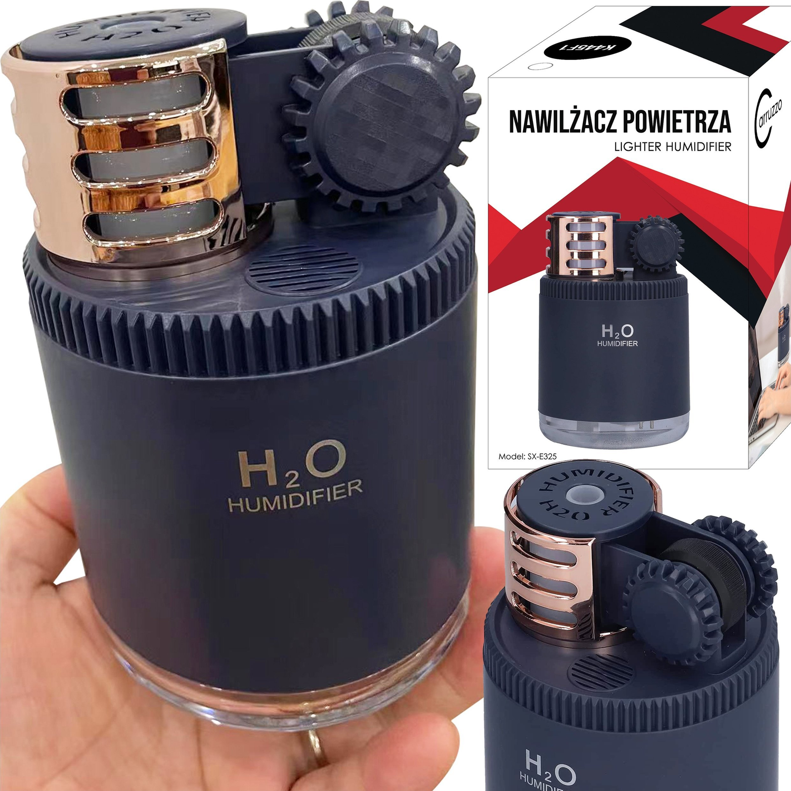 Carruzzo K445F1 ultrahang párásító  kompakt légpárásító (K445F1)