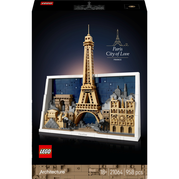 LEGO ARCHITECTURE CITY OF LOVE 21064