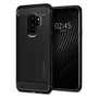 Huawei P20 Pro, TPU силиконов калъф, Spigen Rugged Armor, карбонов модел, черен (67947)