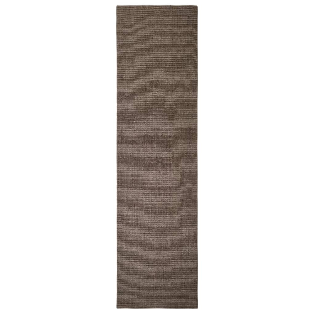 barna természetes szizálszőnyeg 66x250 cm (136337)