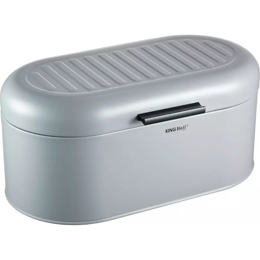 Kinghoff KH-1712 Kenyértartó - Rozsdamentes Acél - Szürke (KH-1712)