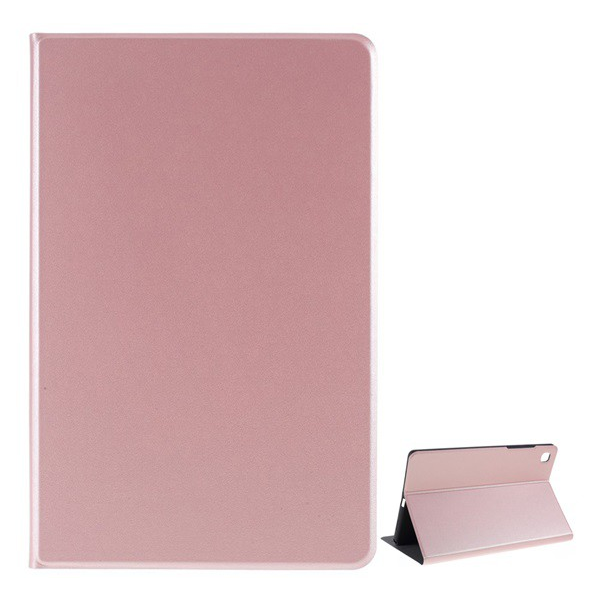Tok álló, bőr hatású (FLIP, oldalra nyíló, asztali tartó funkció, prémium) ROZÉARANY [Samsung Galaxy Tab A7 10.4 (2020) LTE SM-T505] (5996591007267)