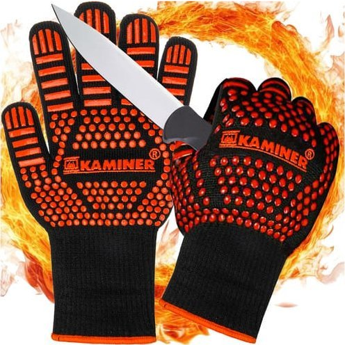 Kaminer 25416 Žáruvzdorné grilovací rukavice 2 ks ( )