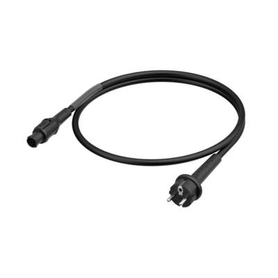 Neutrik (1028915) Csatlakozókábel Áram Fekete 3 m (1028915)