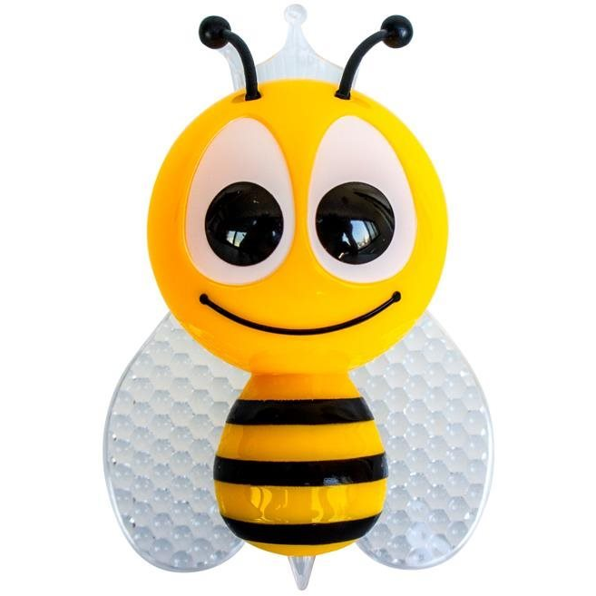 Aca Lighting LED lámpa gyerekeknek, konnektorba, méhecske, 1 W, 230 V, RGB, alkony érzékelővel (852LED1Y)