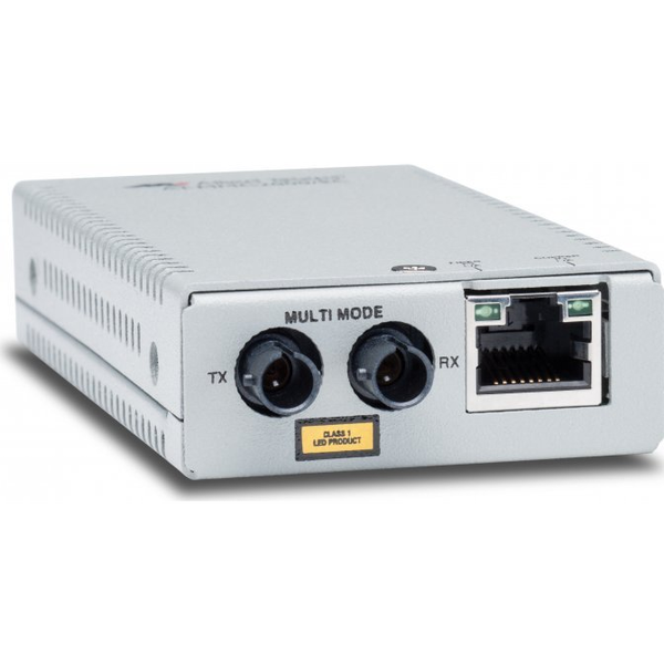 Allied Telesis AT-MMC2000/ST-960 мрежов медиен конвертор 1000 Мбит/с 850 nm Мулти режим Сив