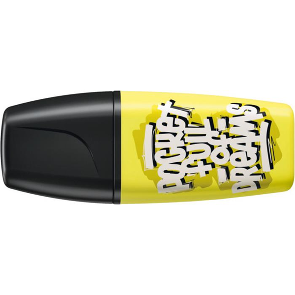 STABILO BOSS MINI by Snooze One speedmarker 1 stk Mejselspids Gul