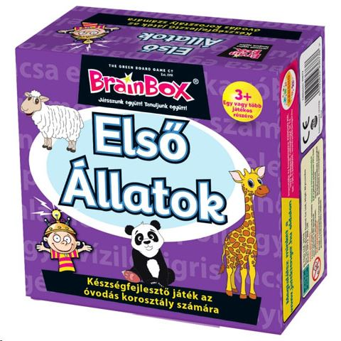 Alex Toys BrainBox Első állatok memóriajáték társasjáték