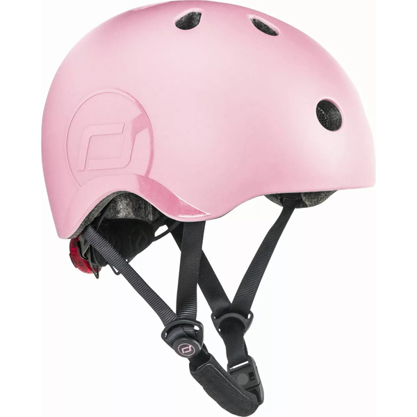 Scoot & Ride Kerékpáros Sisak - Rózsaszín (S-M 51-55cm)