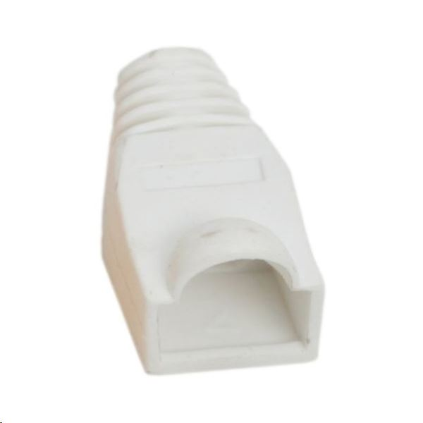 VEZ Törésgátló RJ45 csatlakozóhoz, fehér, 100db/csomag (05230FH100) (05230FH100)