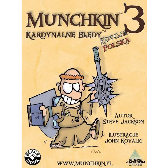  Black Monk Munchkin 3 - Kardynalne Błędy