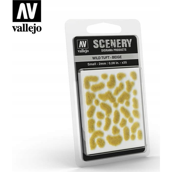  Vallejo Vallejo: Scenery - Wild Tuft - Beige (2 mm)x35