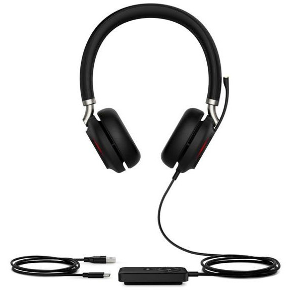 Слушалки за компютър Yealink UH38 Dual Microsoft Teams -BAT USB-A USB-Headset (1308081)