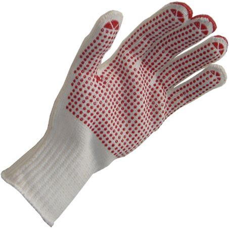 Szintetikus kesztyű + PVC 11/XXL-méret 10 pár (120651) (kesz120651)