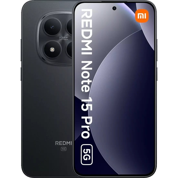 Telefon Xiaomi Redmi Note 15 Pro 5G 8/512GB Dual SIM Fekete 120 Hz