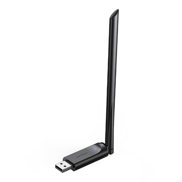 Ugreen 90339 WiFi USB Adaptér Dvoupásmový 5GHz/2.4GHz 433Mbps s Anténou,