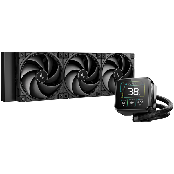 DeepCool Spartacus 360 Processor Kit voor vloeistofkoeling 12 cm Zwart