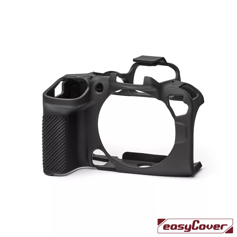 Easy Cover Canon R10 Szilokon tok - Fekete (ECCR10B)