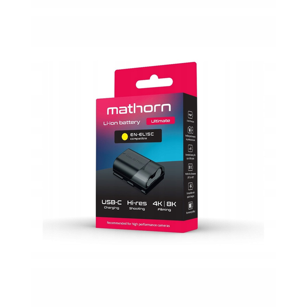Bateria Mathorn MB-214 Ultimate 2600mAh USB-C zamiennik EN-EL15C
