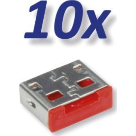 ROLINE Dugó biztonsági USB-A (10db/csomag)