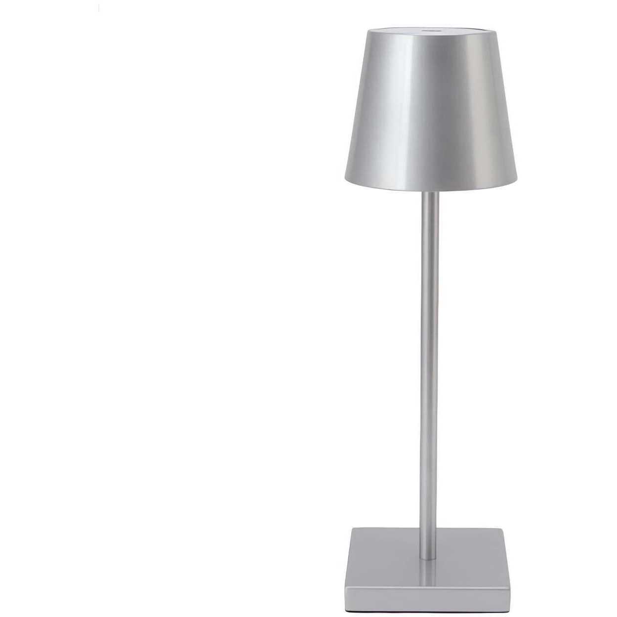 Verk 12314 LED touch lamp, 1500 mAh battery, 3 W silver (54534)