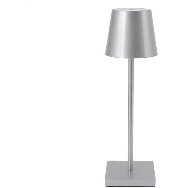 Verk 12314 LED touch lamp, 1500 mAh battery, 3 W silver
