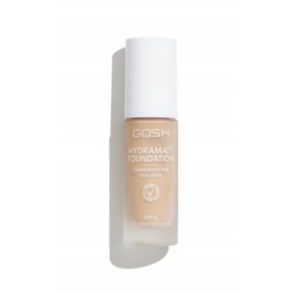 Gosh, Hydramatt, Matte, Liquid Foundation, 006N, Medium Light, SPF 15, 30 ml For Women