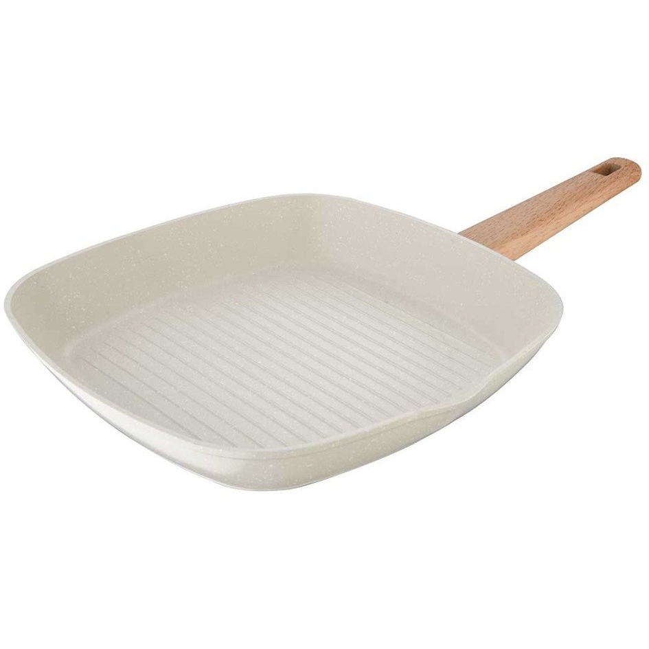 Bergner BG-34743-CR Grillserpenyő 28cm Naturally (BG-30639)