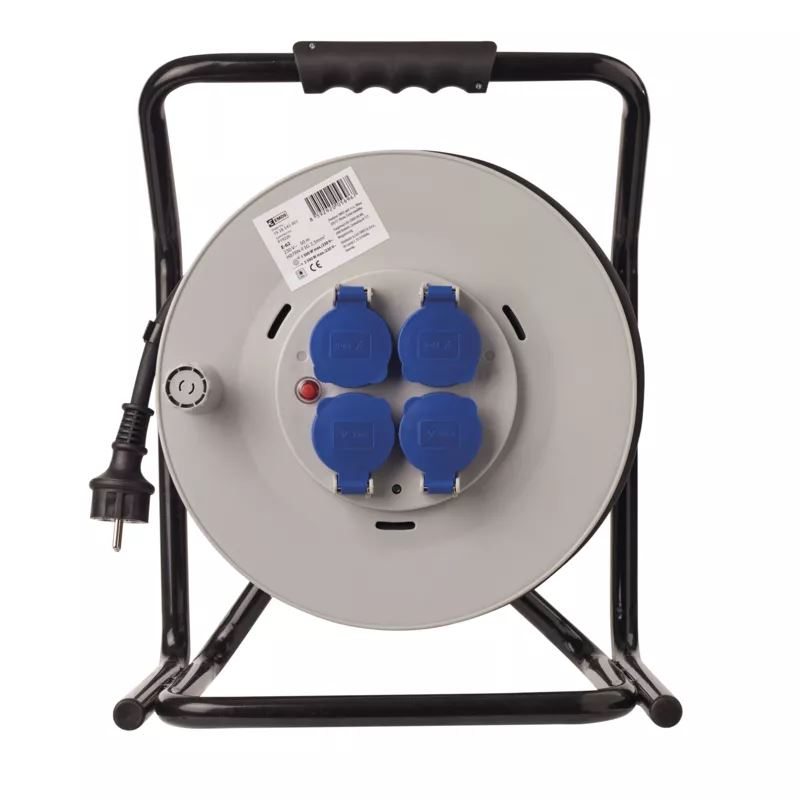 Emos P19220 Kábeldob gumi 4 aljzat 50m (P19220)