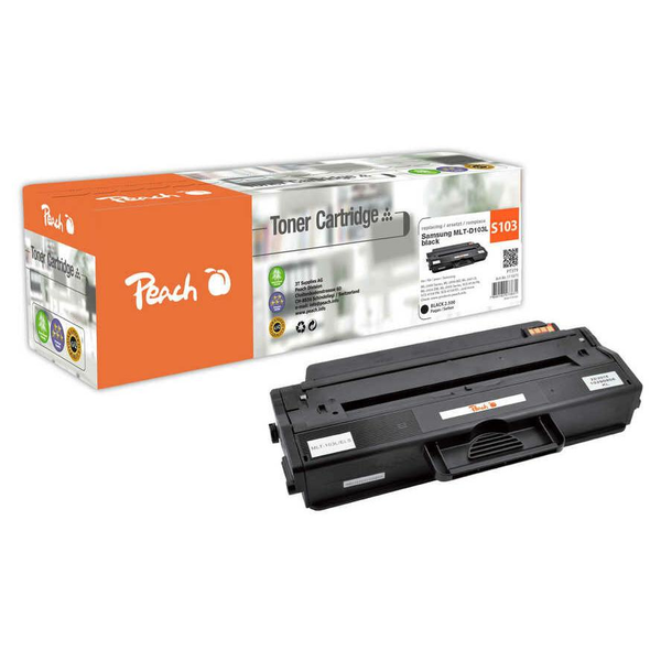 Peach 111675 tonercartridge 1 stuk(s) Zwart