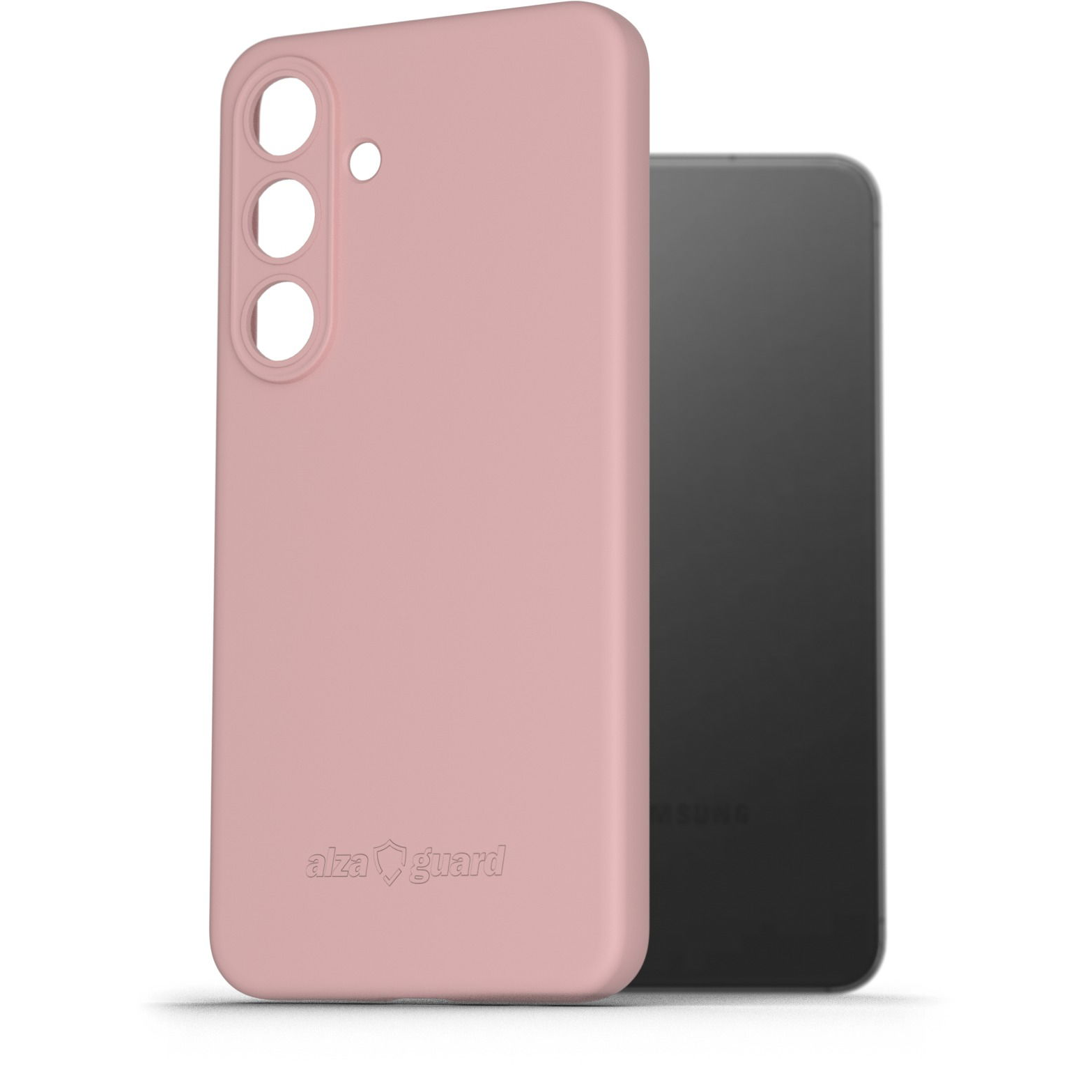 AlzaGuard Matte Samsung Galaxy S24 rózsaszín TPU tok (AGD-PCT356P)