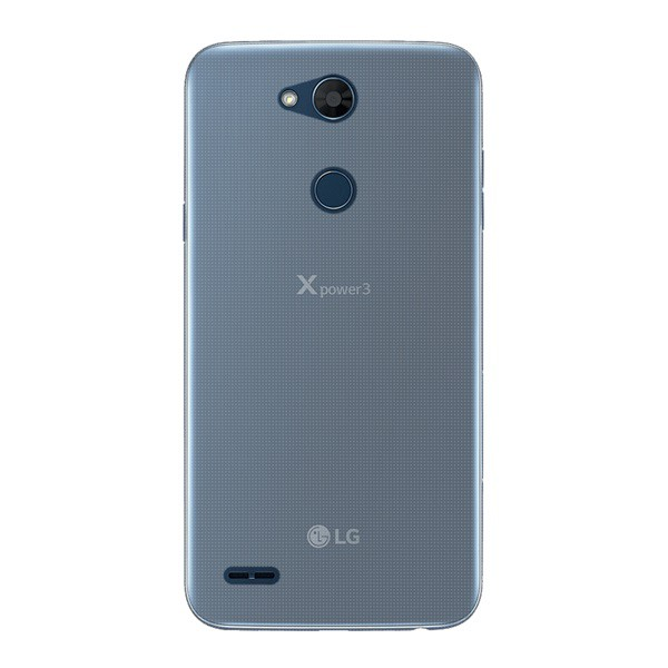 Szilikon telefonvédő (ultravékony) ÁTLÁTSZÓ [LG X Power 3 (LM-X510)] (5996457920235)