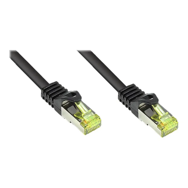 Good Connections 8070R-005S S/FTP CAT7 RJ45 Patch kábel 0.5m - Fekete