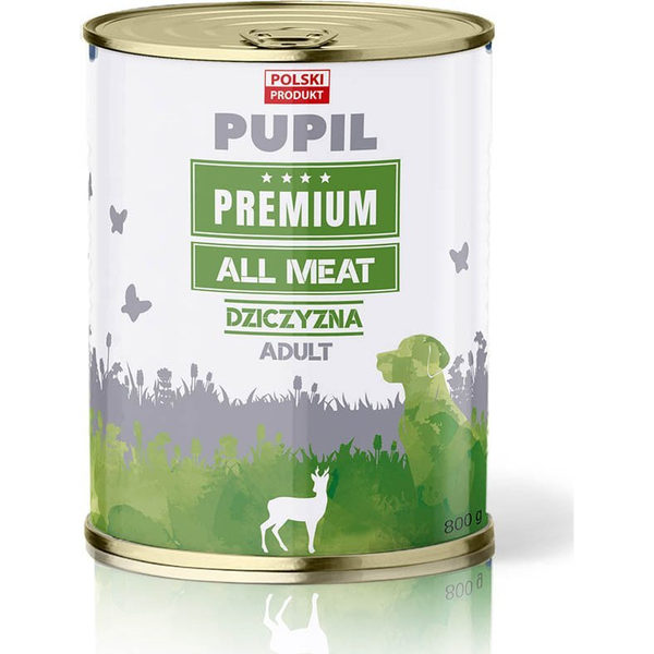 Pupil Premium Karma mokra dla psa PUPIL Premium All Meat ADULT dziczyzna 800 g