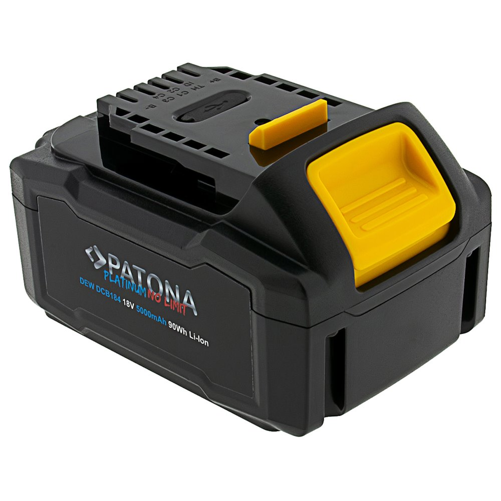 Patona PT6148 DeWalt XR DCB184 18V Akkumulátor 5000MaH (PT6148)