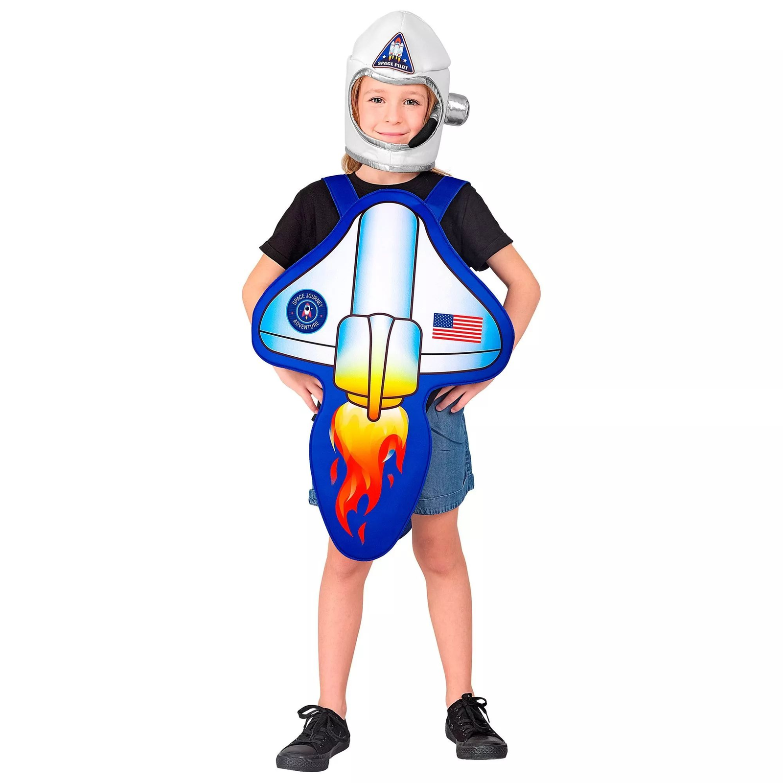 Widmann Űrhajós jelmez sisakkal - 113 cm (21441)