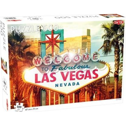 Tactic 56657 puzzel Legpuzzel 500 stuk(s) Stad