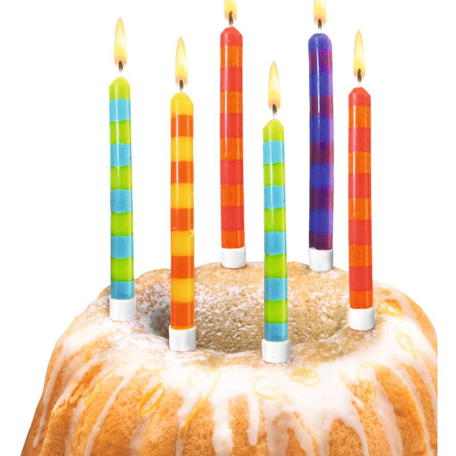 Herlitz: Csíkos 12 darabos gyertya csomag (11348448)