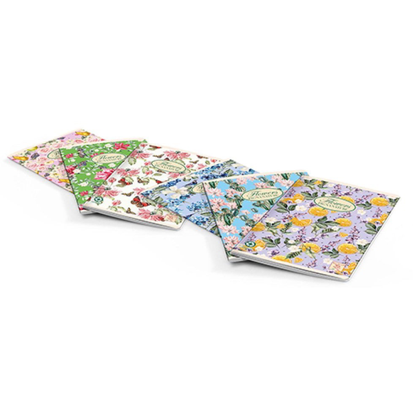 Pigna Nature Flowers 42 lapos A4 sima füzet - Többfajta