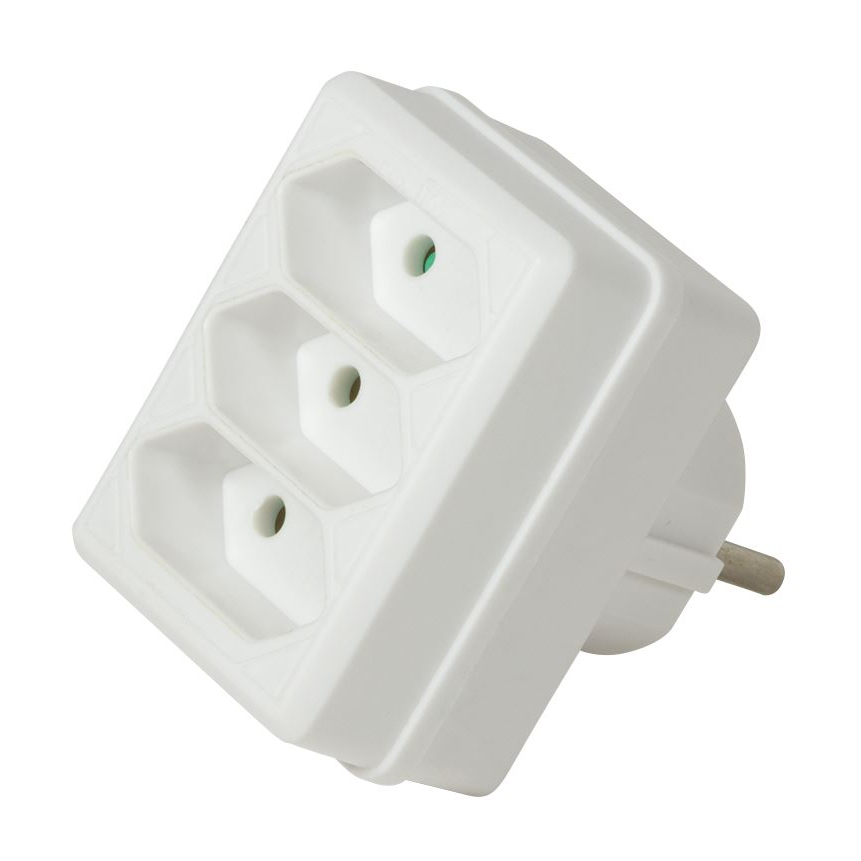 Logilink hálózati tripla adapter (LPS219) (LPS219)