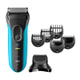 Braun Series 3 Shave&Style 3010BT Фолио за самобръсначка Тример Черен, Син