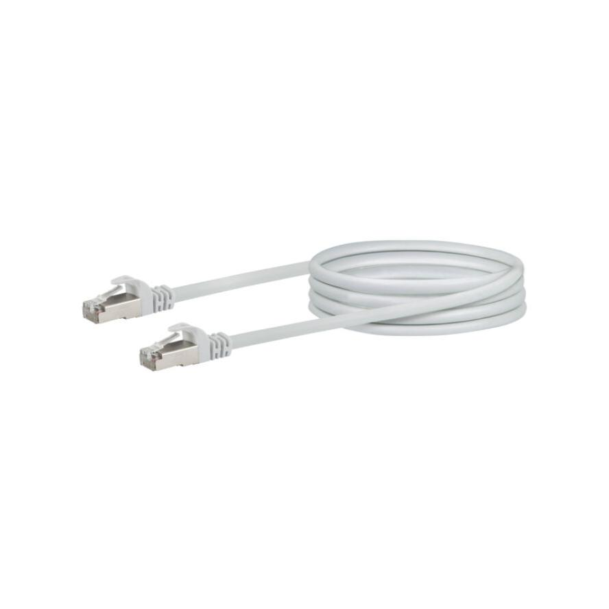 Schwaiger S/FTP CAT6 Patch kábel 0.5m Fehér (CKB6005052)